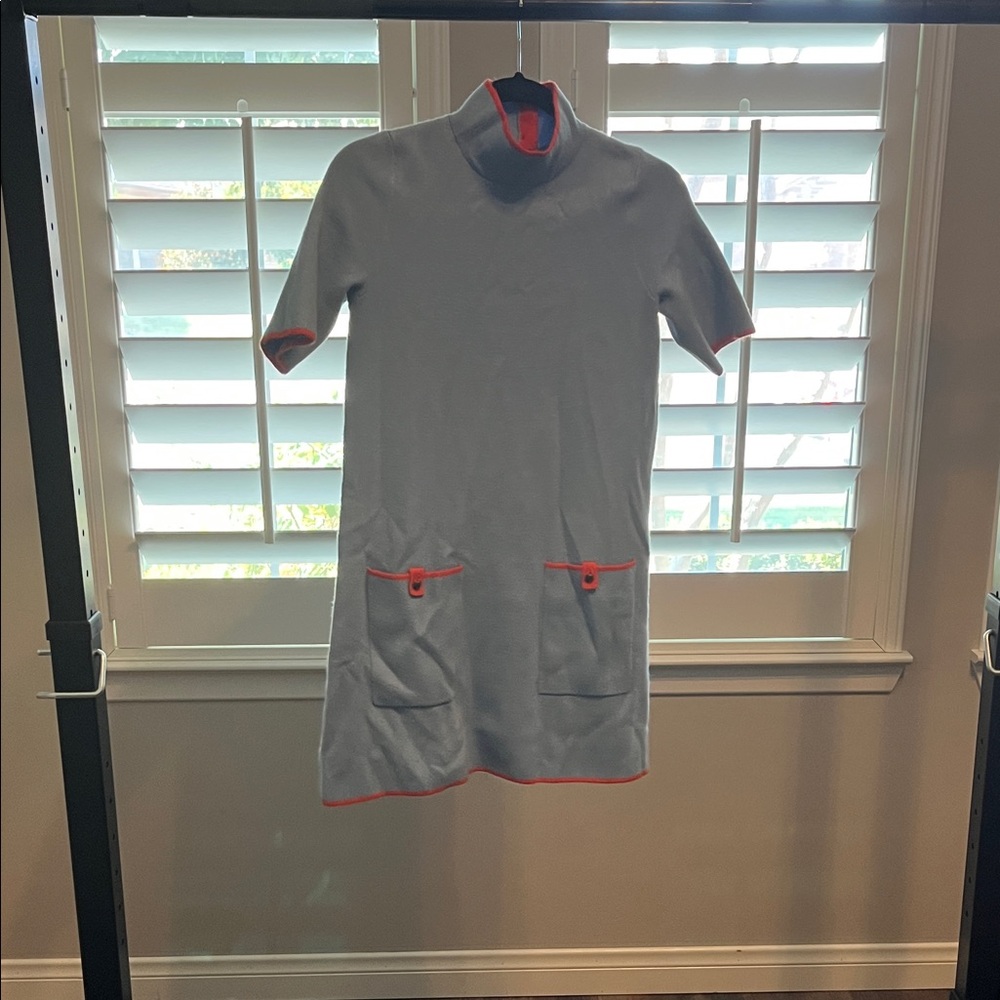 Maeve Blue and Orange Mini Dress